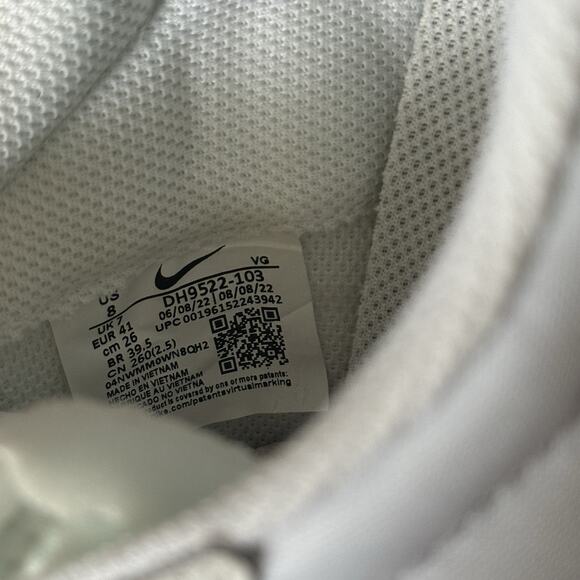 Nike Waffle Debut Running Sneakers Summit White Black DH9522-103 Men’s Sz 8 NEW - Picture 12 of 15